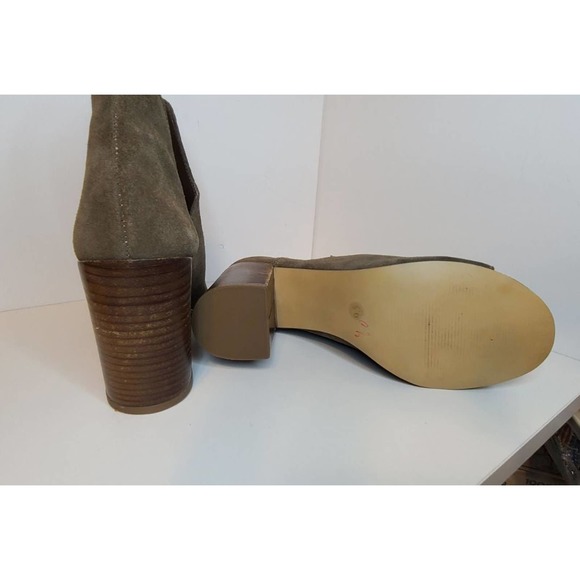 Steve Madden Nami Peep‎ Toe Booties 9.5 - Picture 5 of 6